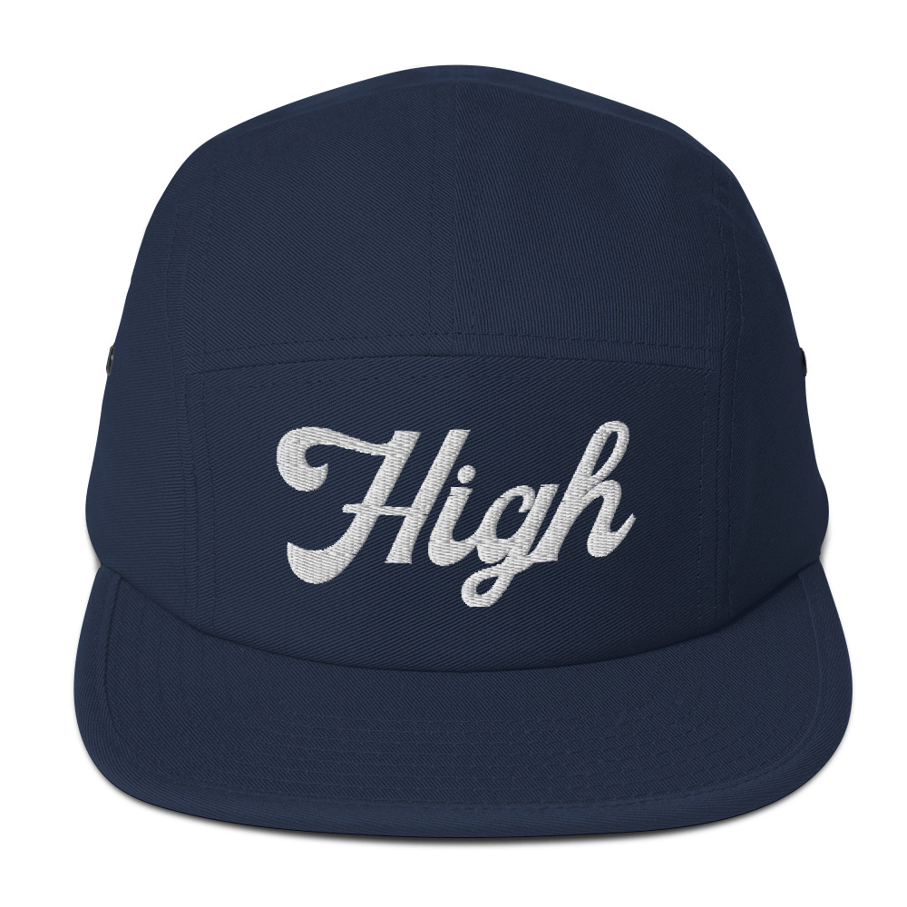 Boné High 5 Panel - Black